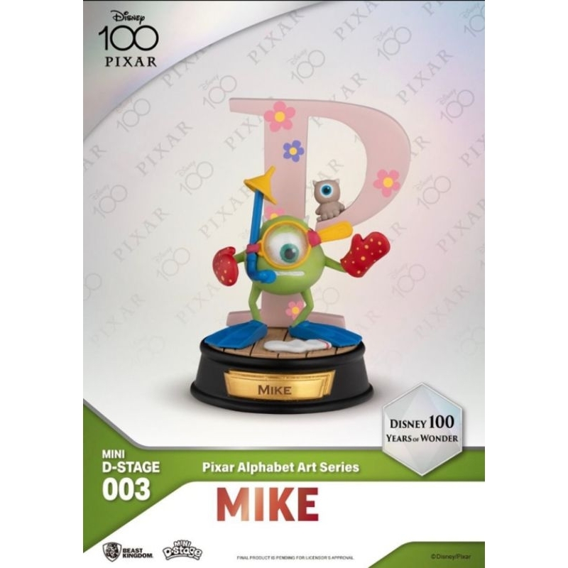 Pixar Alphabet Art Series / P (MIKE)