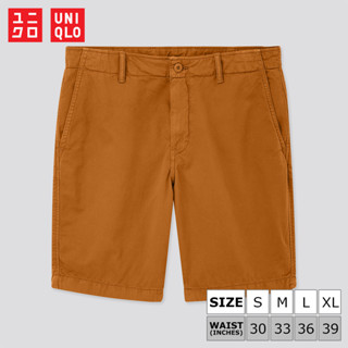 กางเกงขาสั้น Uniqlo Chino - 28 Dark Orange