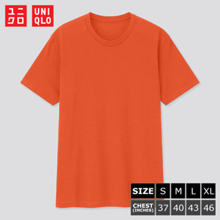 เสื้อยืดแขนสั้น Uniqlo Dry Color - 27 Orange