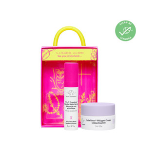 Drunk Elephant  Call It A Night: TLC Night Serum + Lala Retro™ Whipped Cream Skincare Set