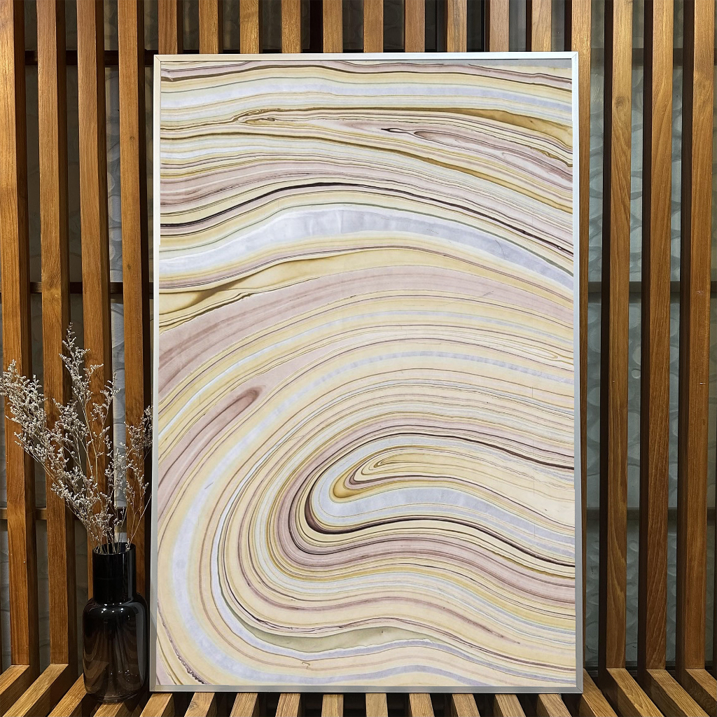 Paper Valley - กระดาษสาแฮนด์เมดลายหินอ่อนดีไซน์ 7 (64x94 cm)
