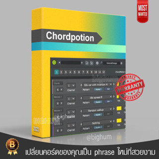 ChordPotion Vst Software Winndows MAc pligin | Transform simple chords into amazing new phrases