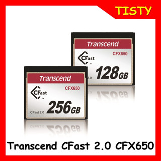 แท้ 100%  Transcend CFast 2.0 CFX650 (128GB , 256GB) Read / Write up to 510 / 370 MB/s