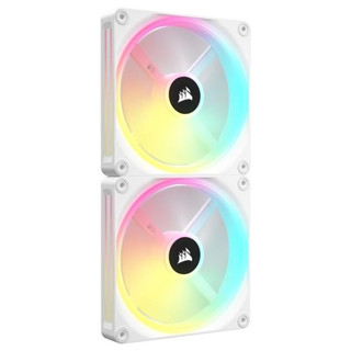 Corsair iCUE LINK QX140 RGB White Starter Kit 2x140mm With iCUE Link HUB PWM Fan