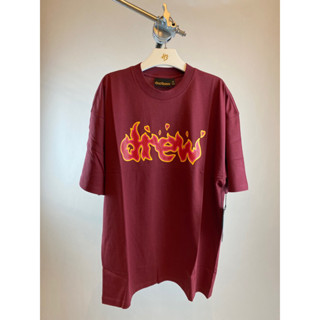 [ของแท้] Drew House Lit SS Tee Burgundy