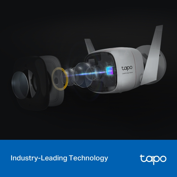 ⚡️ส่งด่วน กรุงเทพฯ 1ชม.Tapo C325WB กล้องวงจรปิด 4MP ColorPro Night Vision ใช้งานภายนอก Outdoor