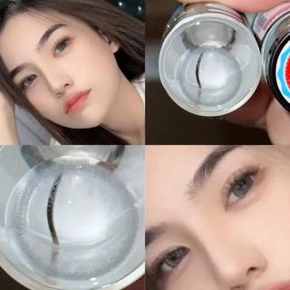 (สายตาปกติและสั้น) ✨PN Brown Gray ขนาดตาโต☀️บิ๊กอายตาโต กรองแสงuv เลนส์แท้จดทะเบียนถูกต้อง ผ่านอย.ไทย บิ๊กอายส์ Bigeyes