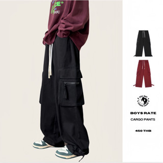 THEBOY- BOYS RATE CARGO PANTS กางเกงคาร์โก Y2K