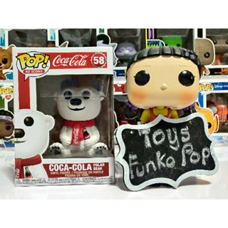 Funko Pop Ad Icons Coca Cola : Coca-Cola Poler Bear 58