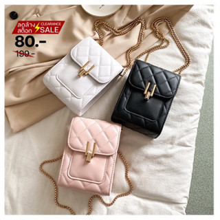 🔥พร้อมส่งไม่ต้องพรี🔥 กระเป๋าแฟชั่นนำเข้าทรง CROSSBODY  สะพายข้าง หนังเทียม ตรงปก #c1456