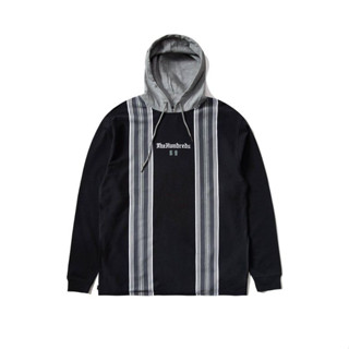 เสื้อ THE HUNDREDS DOZIER HOODED SHIRT L/S - BLACK