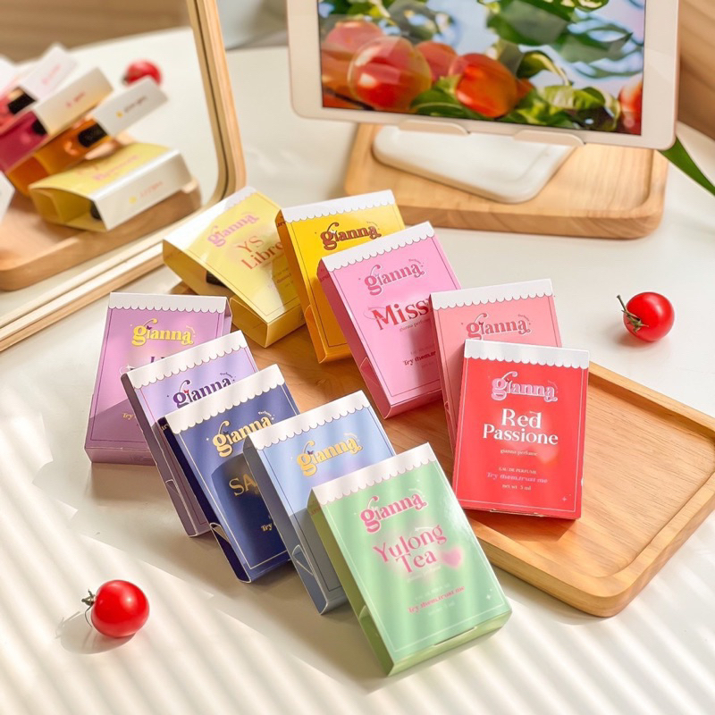 [ พร้อมส่งของแท้ ] น้ำหอมจิอันน่า GIANNA Perfume ขนาด5ml. คละกลิ่นแจ้งหมายเหตุ