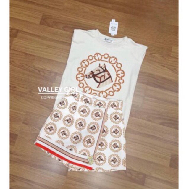 งานป้ายvalleygirlชุดเซ็ทกางเกงกระโปรง