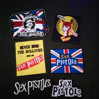 Sex pistols ตัวรีดติดเสื้อ อาร์มติดเสื้อ งานปัก งานdiy มี7แบบ