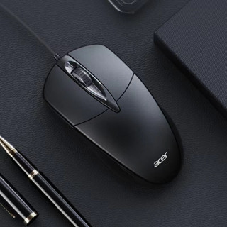 Acer M119 Wired Mouse อุปกรณ์ต่อพ่วงคอมพิวเตอร์สำนักงาน USB