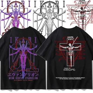 เสื้อยืดแขนสั้น EVA ฤดูร้อนอะนิเมะ Evangelion No. 1 เครื่องเดียวกับญี่ปุ่น