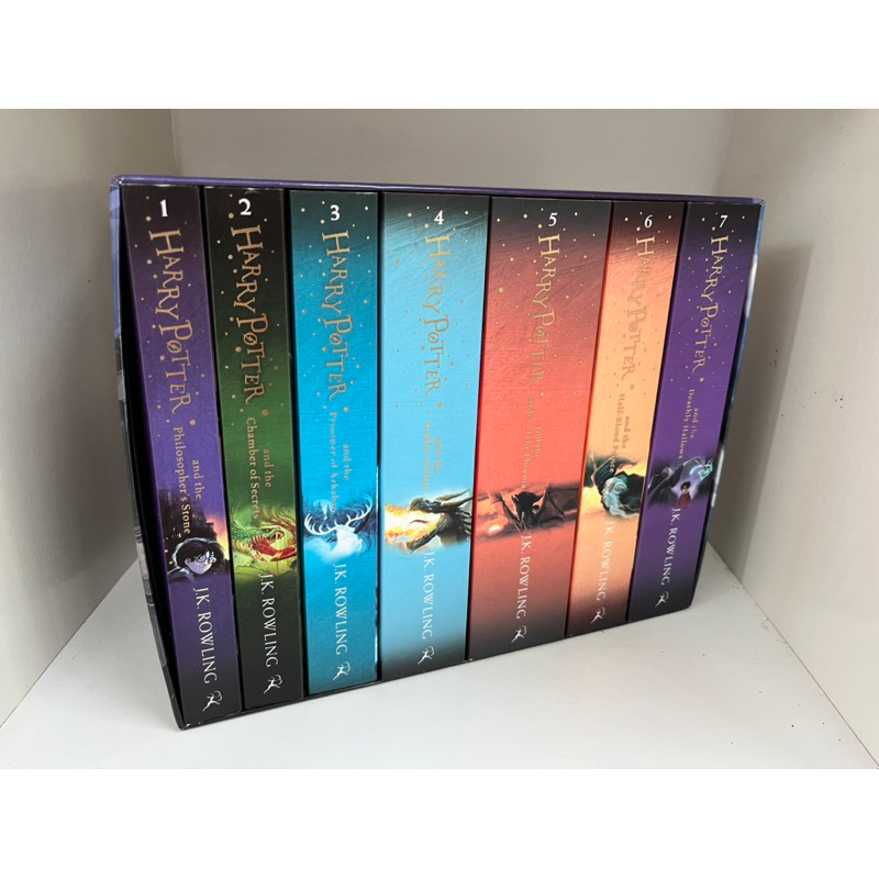 Harry Potter Boxset ฉบับภาษาอังกฤษ มือสอง สภาพใหม่ 99.9%