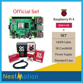 Raspberry Pi 4 4GB OKdo US Basic Kit Official Set
