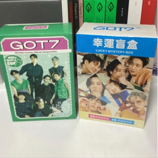 lucky box Got7 1กล่องมีของด้านใน16ชิ้น