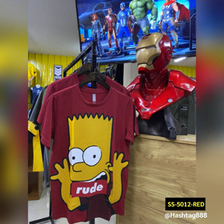 SIMPSON  เสื้อยืดแขนสั้น รุ่น SS-5012  ลิขสิทธิ์แท้