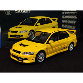 โมเดลรถEvolutionvii 1/18 โมเดลรถEvolution7 โมเดลรถ Mitsubishi Evolution vii 7 Autoart 1:18 ราคา โมเดลรถของขวัญ