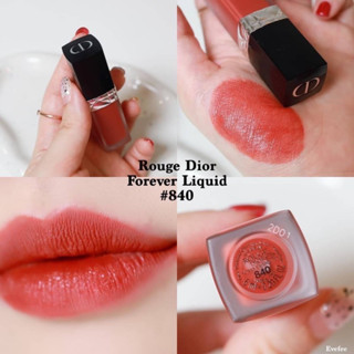 Rouge Dior Forever Liquid  ลิปสติก ติดทนนาน Dior 840