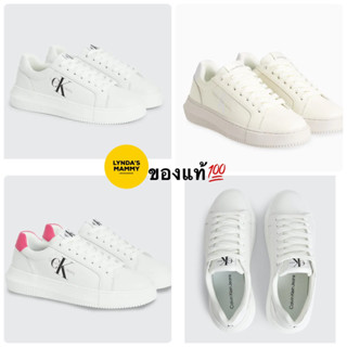 พรีออเดอร์ รองเท้าผ้าใบ Calvin Klein Leather Trainers ของแท้