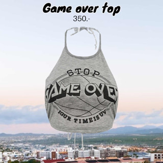 HH505🤍Game over top (350.-)