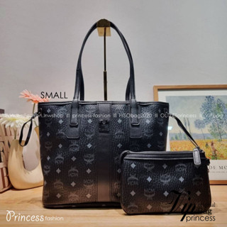 M.C.M SMALL REVERSIBLE LIZ SHOPPER IN VISETOS พร้อมเสิร์ฟความสวยให้ถึงบ้าน กับกระเป๋าทรงโท้ทไซส์ small ขนาดกำลังสวย