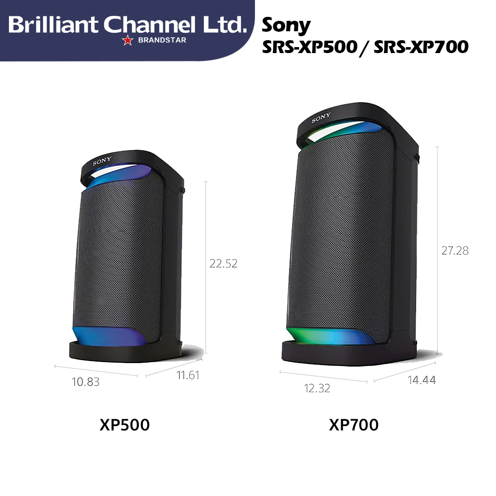 Sony SRS-XP500 / SRS-XP700 X-Series Wireless Portable Bluetooth Karaoke Party Speaker