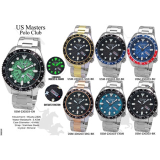 นาฬิกาผู้ชาย US Master Polo Club รุ่น USM-230203 ของแท้