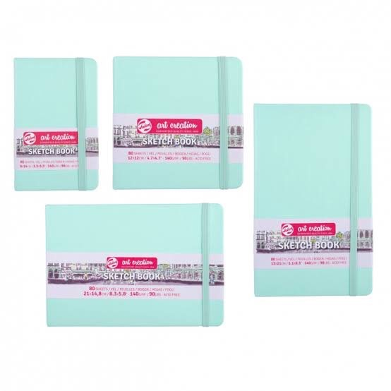 Art Creation Sketch notebook 140g 80 sheets สมุดสเก็ตช์ ปกหนัง สมุดไม่มีเส้น 140แกรม 80 แผ่น มีหลายข