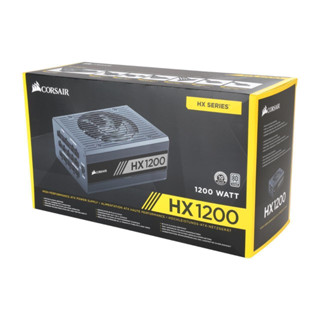 CORSAIR HX1200 — 1200 Watt 80 PLUS PLATINUM Certified Fully Modular PSU CP-9020140-NA