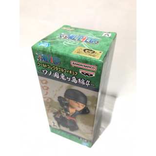 แมวทอง WCF One Piece Wanokuni Onigashima Vol. 4 Zoro Lot JP โมเดลวันพีช โซโล