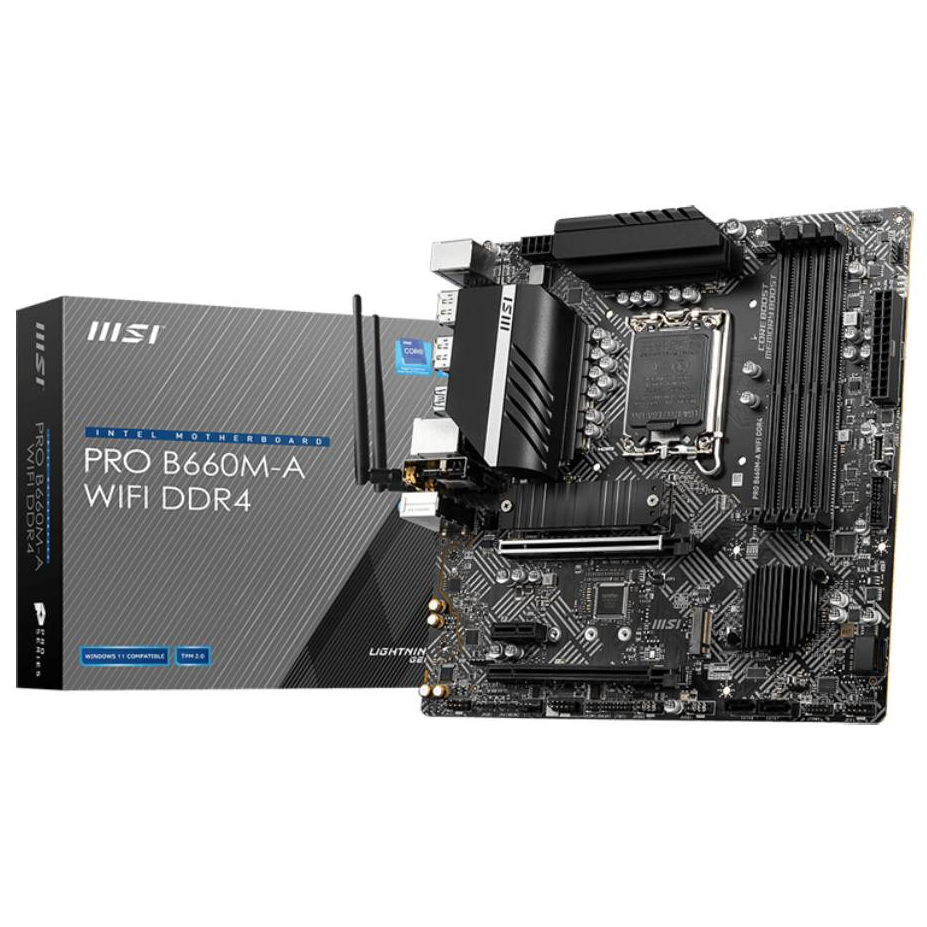 MSI PRO B660M-A WIFI DDR4 Mainboard