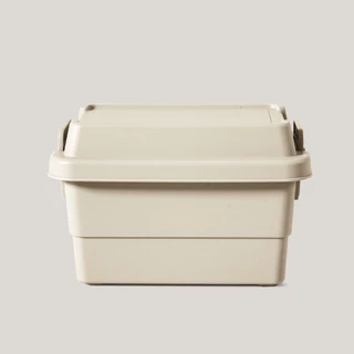 รุ่นใหม่ !! ลังเก็บของมินิมอล STACKING CONTAINER กล่องใส่ทิชชู่1.1 ลิตร Camping Box 1.1L ลังจิ๋ว