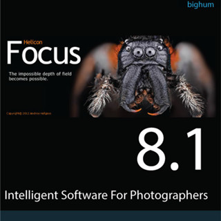 Helicon Focus Pro 8.1. Stacking Software windows