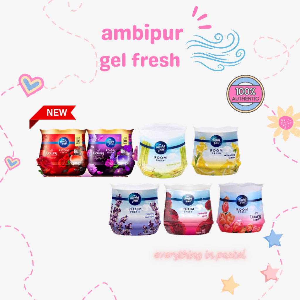พร้อมส่ง ❤️ Ambipur แอมบิเพอร์ เจล เฟรช เจลหอมปรับอากาศ