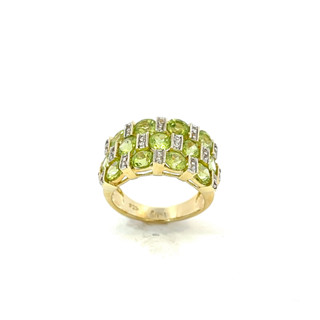 แหวนพลอยเพริดอต (Peridot)