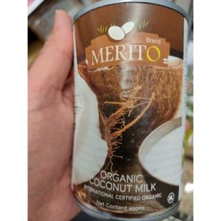 ORGANIC COCONUT 🥥 MILK 400ml MERITO