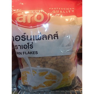 คอร์นเฟลกส์ ตราเอโร่ ขนาด 1000กรัม aro Conflake คอร์นเฟลค 1kg