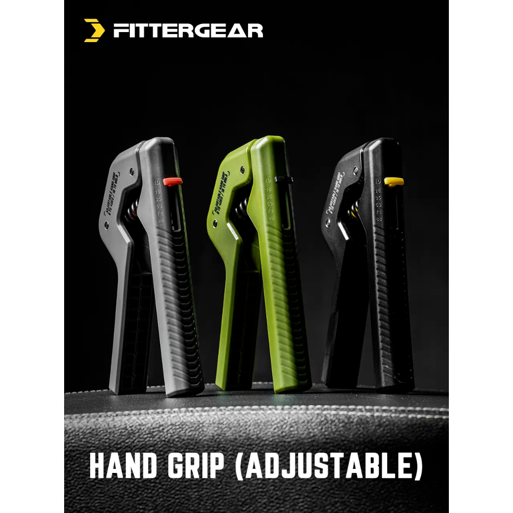 WELSTORE FITTERGEAR HAND GRIP อุปกรณ์บริหารมือเเละนิ้วมือ ที่บริหารข้อมือ ออกกำลังกาย (ADJUSTABLE) — صورة 3