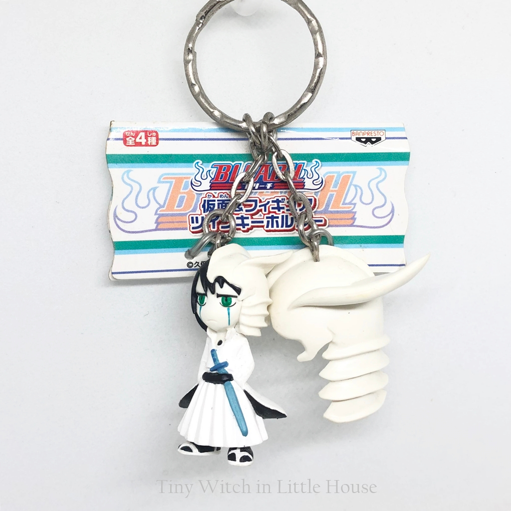 BLEACH Ulquiorra Cifer + Mask พวงกุญแจ อุลคิลออร่า จากบลีช เทพมรณะ งานลิขสิทธิ์ Banpresto แท้ จากญี่