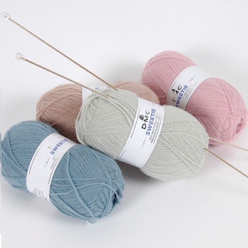 DMC SWEETIE ไหมพรม ปลอดภัยสำหรับเด็ก BABY YARN 50g