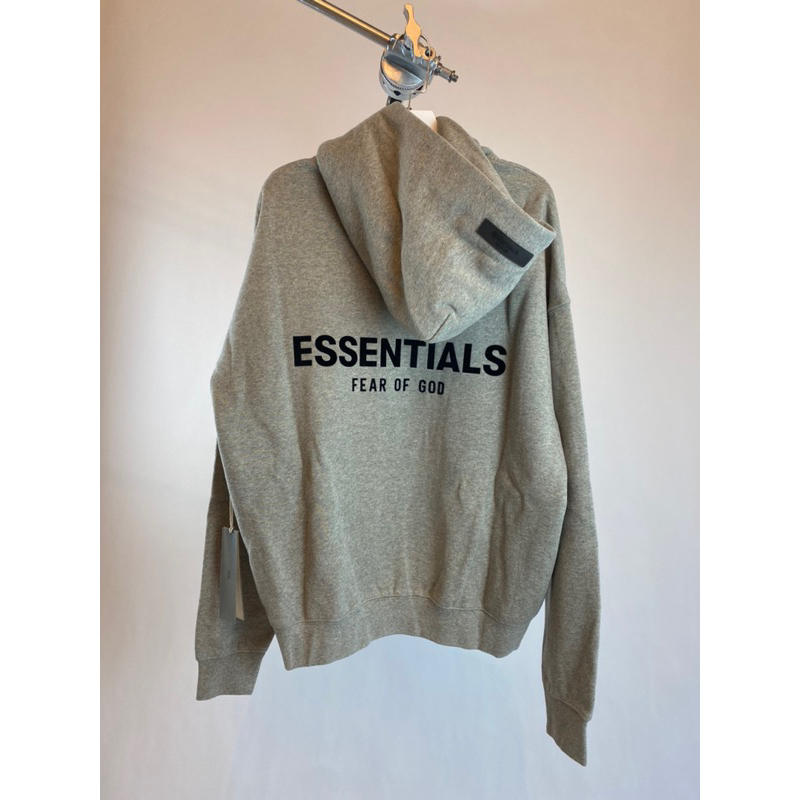 [ของแท้] FOG Essentials FALL22 Dark Oatmeal Hoodie