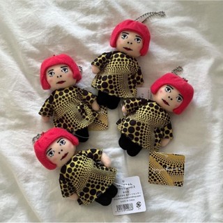 yayoi kusama doll keychain พวงกุญแจ ป้า ยาโยอิ