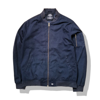 Dickies Navy Blues Bomber Jacket รอบอก 46”