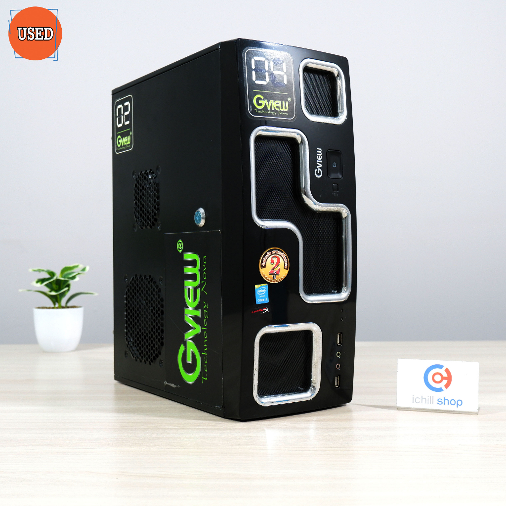 Case (เคสเปล่า) Gview (ดำ-เงิน) เคสเปล่า P08404