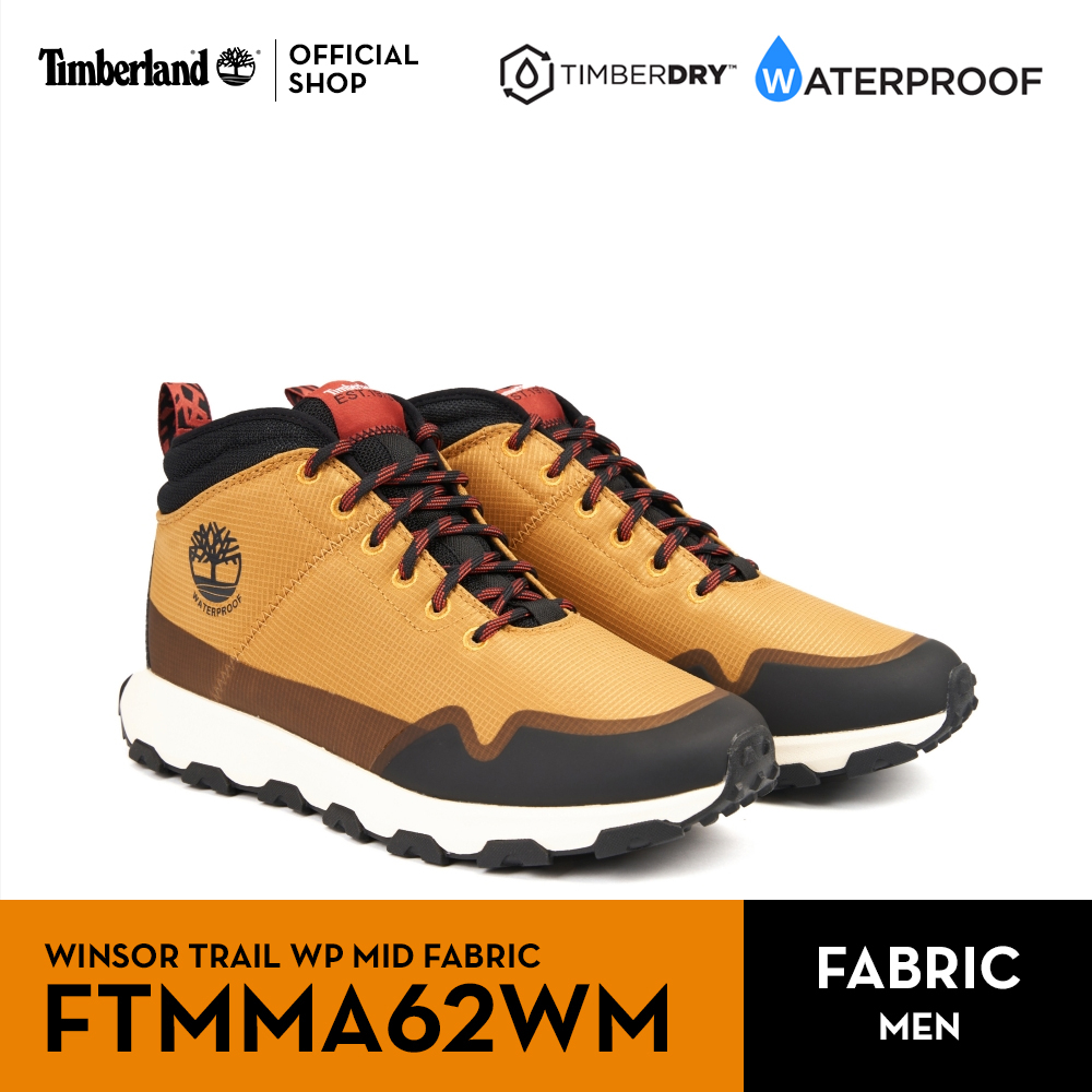 Timberland Men’s Winsor Trail Waterproof Hiker รองเท้าผู้ชาย (FTMMA62WM)