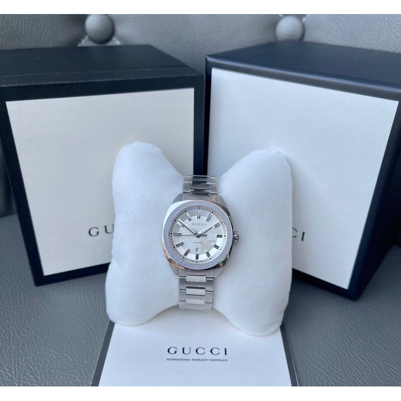 New Gucci Watch Gucci 2570 ปัด 37  mm ขาวหายากแล้ว